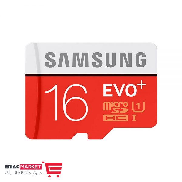کارت حافظه microSDXC سامسونگ مدل Evo Plus ظرفیت 16 گیگابایت