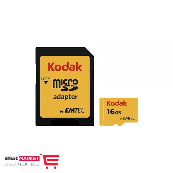 کارت حافظه microSDXC امتک کداک استاندارد UHS-I U1 سرعت 85MBps 580X ظرفیت 16 گیگابایت